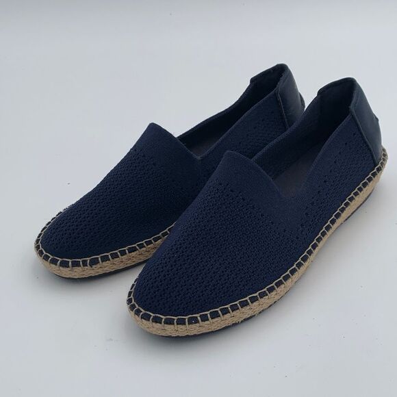 Cole Haan Navy Espadrille Slip-On Shoes size 8.5 nautical - Picture 4 of 11